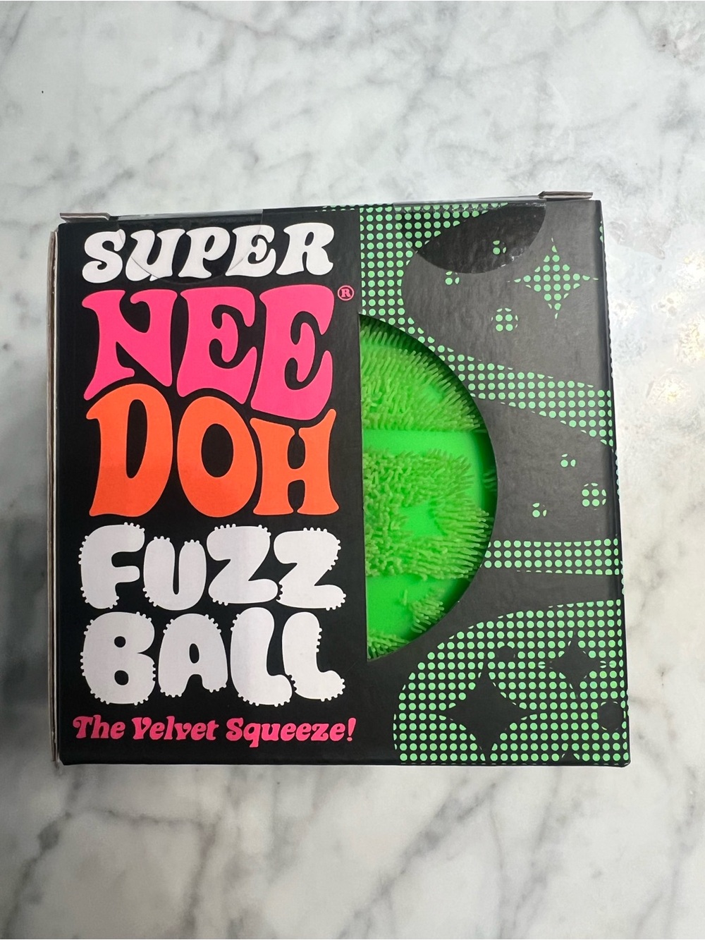RARE XL SUPER Nee doh Fuzz Ball - Green - Picture 4 of 4
